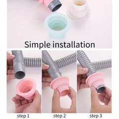 Sewer Pipe Drain Plug Deodorant Sealing Ring for Bathroom