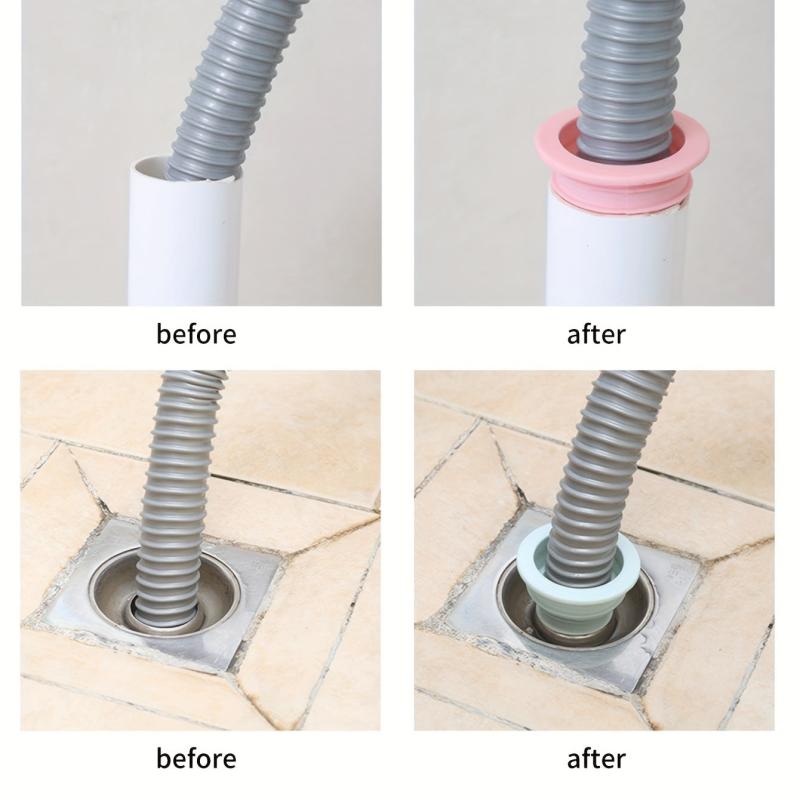 Sewer Pipe Drain Plug Deodorant Sealing Ring for Bathroom