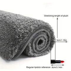 Shaggy Bath Rug Non-slip Microfiber Floor Mat