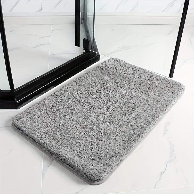Shaggy Bath Rug Non-slip Microfiber Floor Mat
