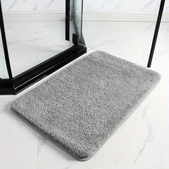Shaggy Bath Rug Non-slip Microfiber Floor Mat