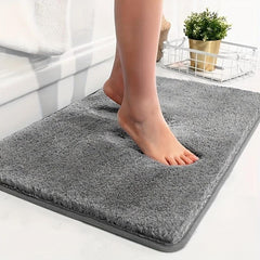 Shaggy Bath Rug Non-slip Microfiber Floor Mat