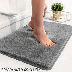 Shaggy Bath Rug Non-slip Microfiber Floor Mat