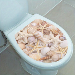 Funny Toilet Lid Decal Creative Bathroom Decor