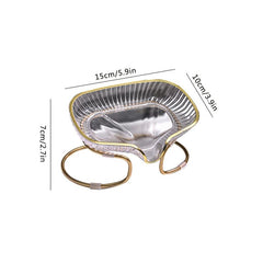 Self Draining Soap Dish for Bathroom and Shower
