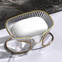 Self Draining Soap Dish for Bathroom and Shower