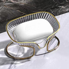 Self Draining Soap Dish for Bathroom and Shower