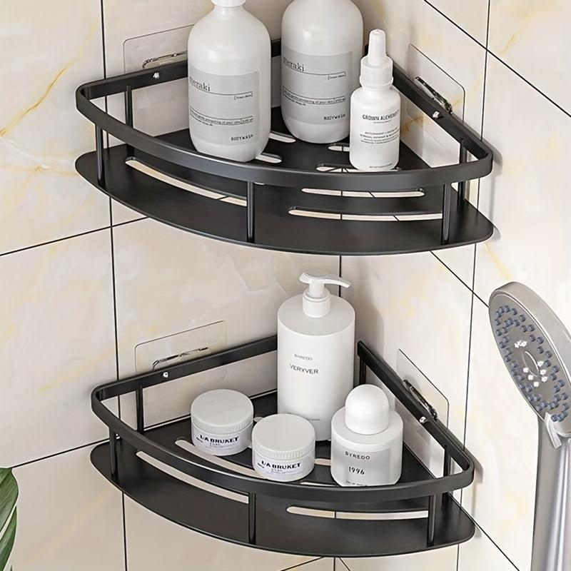 Triangle Wall Mounted Bathroom Shelf Shower Storage Rack
