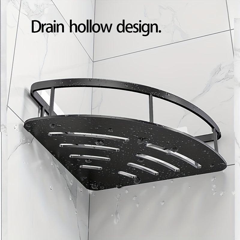 Triangle Wall Mounted Bathroom Shelf Shower Storage Rack