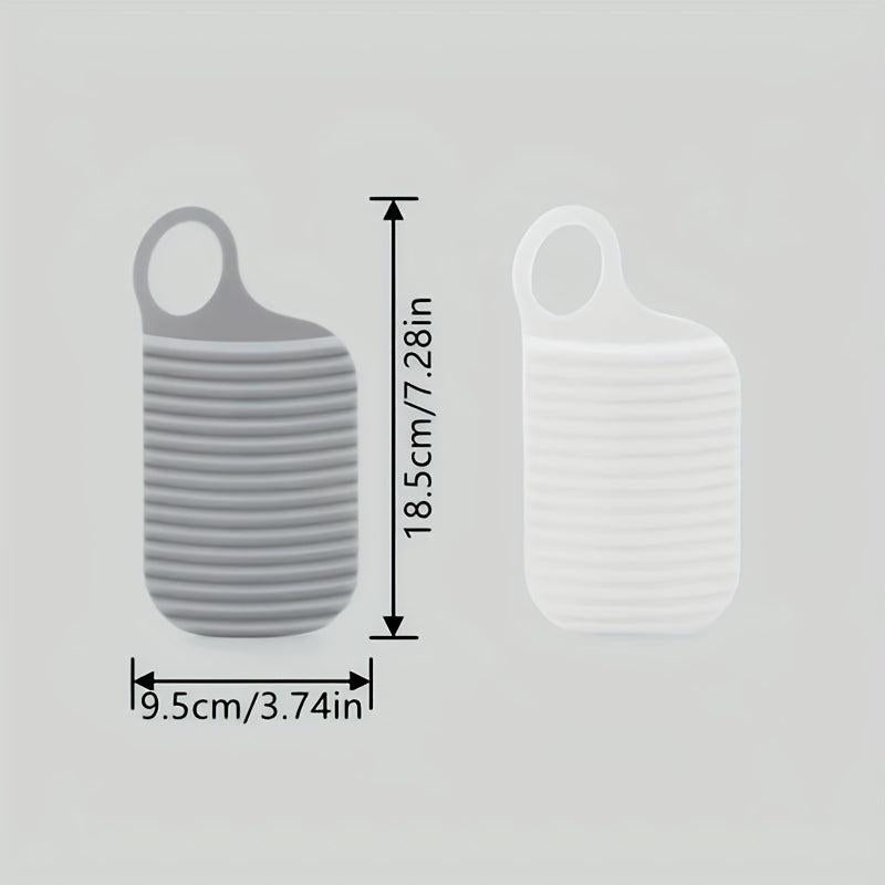 Portable Mini Laundry Board Foldable Washboard Soft Glue Non-slip Hand Wash