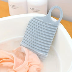 Portable Mini Laundry Board Foldable Washboard Soft Glue Non-slip Hand Wash