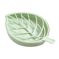 Leaf Shaped Soap Dish Holder for Bathroom