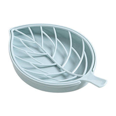 Leaf Shaped Soap Dish Holder for Bathroom