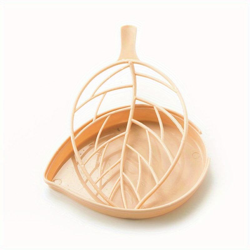 Leaf Shaped Soap Dish Holder for Bathroom