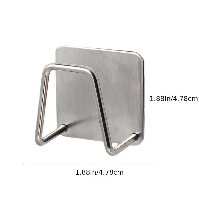 Sponge Holder For Kitchen Sink Wall Mount Sponge Rack Kitchen Storage