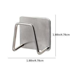 Sponge Holder For Kitchen Sink Wall Mount Sponge Rack Kitchen Storage