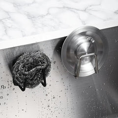 Sponge Holder For Kitchen Sink Wall Mount Sponge Rack Kitchen Storage