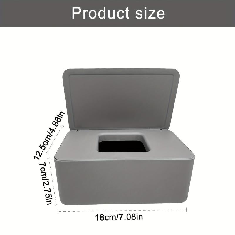 Wipes Dispenser Wet Tissue Storage Container Non Slip Box Case