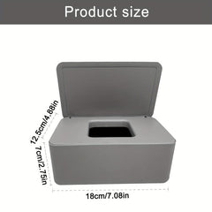 Wipes Dispenser Wet Tissue Storage Container Non Slip Box Case