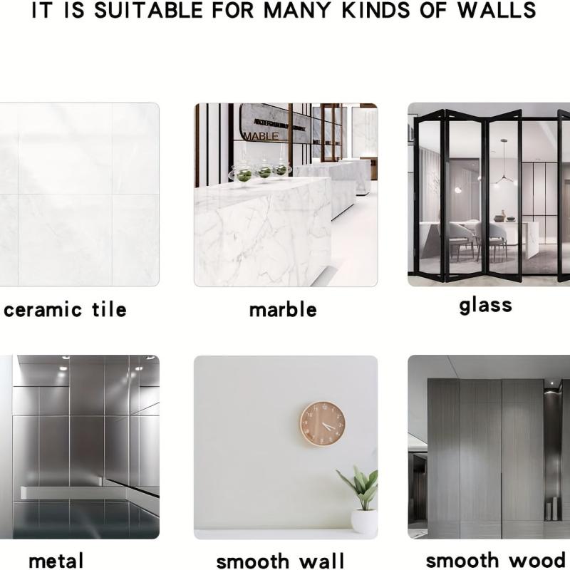 32 Pcs Acrylic Mirror Wall Stickers 360 Round Circle for Home Decor