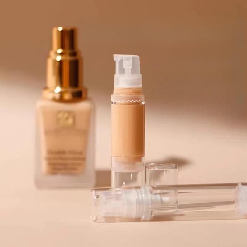 3 Airless Pump Bottles - 5ml, 10ml, 15ml - Travel Friendly Lotion Dispensers