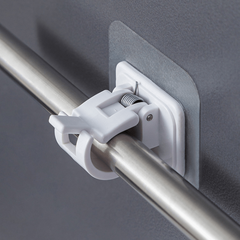 2pcs Curtain Rod Hook for Easy Installation in Bathroom and Kitchen