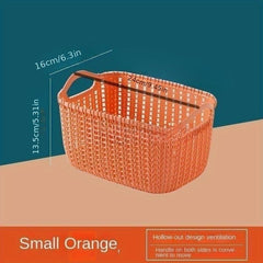 Stylish Desktop Storage Basket for Makeup and Cosmetics