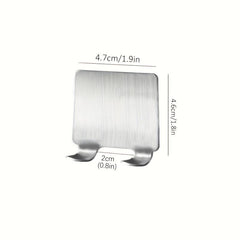 Shaver Rack Punch Silver Shelf Mini Wall Hanging Rack Storage Rack