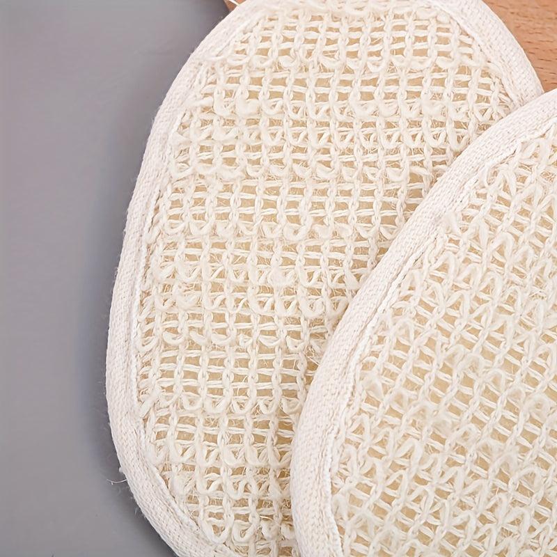 Hemp Bath Pad Exfoliating Sponge Natural Body Scrubber