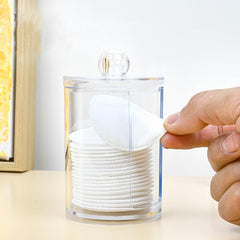 Acrylic Cotton Pad Holder & Storage