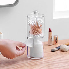 Acrylic Cotton Pad Holder & Storage