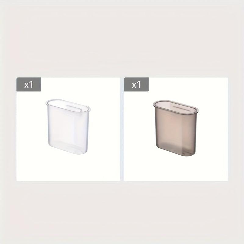 2pcs Wall Mounted Toothbrush Holder Self Adhesive Toothbrush Shaver And Toothpas