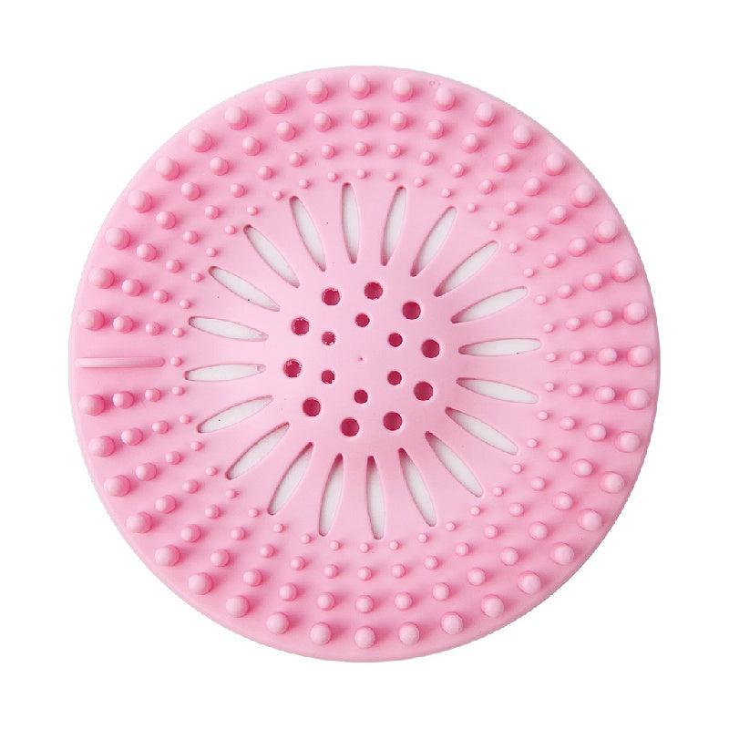 Shower Drain Hair Catcher Silicone Cover Insect-proof Bathroom Accessories
