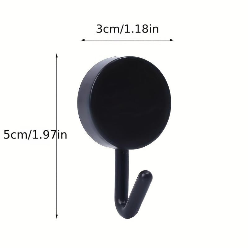 10pcs Self Adhesive Wall Hooks for Coat Bag Towel and More