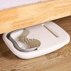 Folding Bubble Foot Bath Bucket with Lid - Large Size