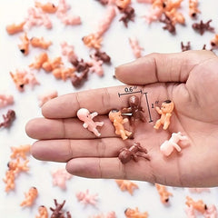 30pcs Mini 1 inch Doll Ice Game Party Decoration And Home Decor