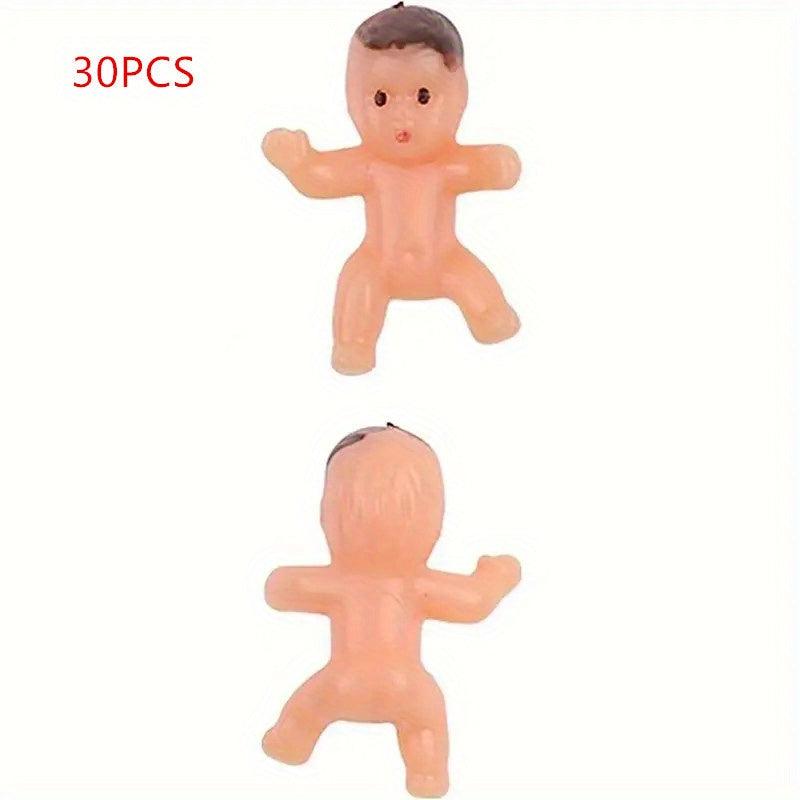 30pcs Mini 1 inch Doll Ice Game Party Decoration And Home Decor