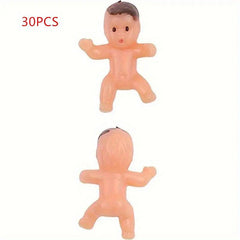 30pcs Mini 1 inch Doll Ice Game Party Decoration And Home Decor