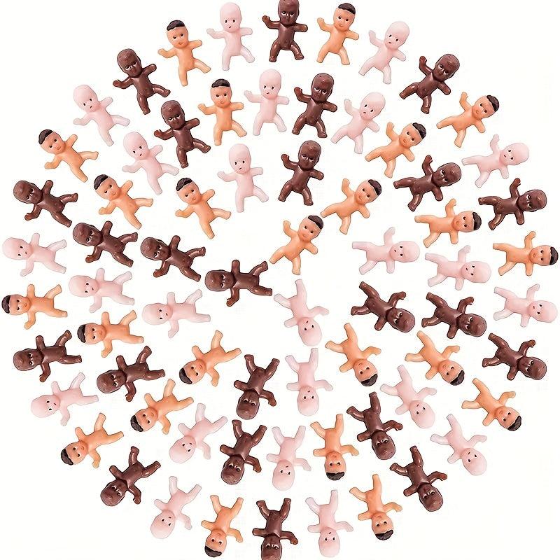 30pcs Mini 1 inch Doll Ice Game Party Decoration And Home Decor