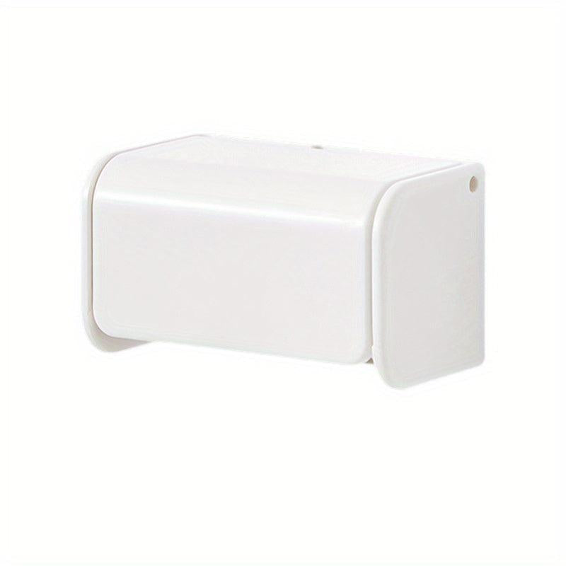 Wall Mounted Toothbrush Holder Self Adhesive Toilet Toothpaste Facial Cleanser