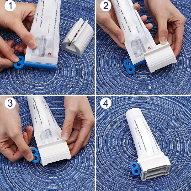Toothpaste Tube Squeezer Holder Dispenser