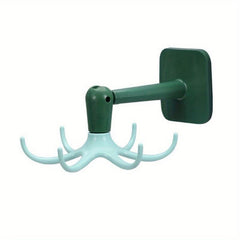 6 Claws Octopus Hook Wall Hanging Rack Pot Pan Holder Self Adhesive Hooks
