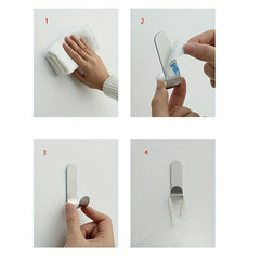 Stainless Steel Self Adhesive Hanger Hooks for Bathrobe Towel Rack