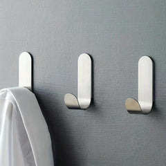 Stainless Steel Self Adhesive Hanger Hooks for Bathrobe Towel Rack