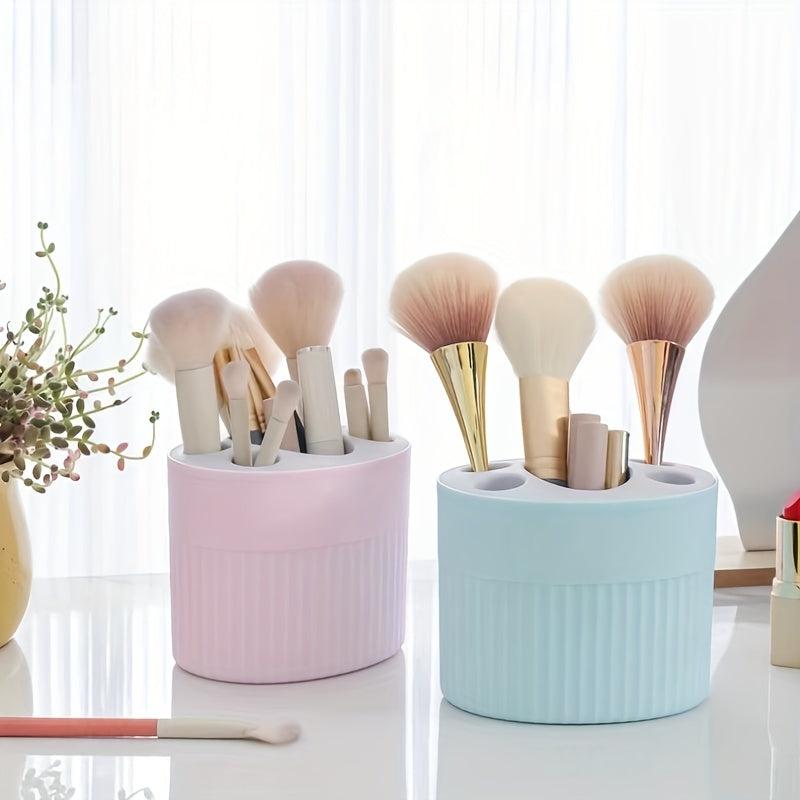 Toothbrush Holder Plastic Storage Box Bathroom Organizer