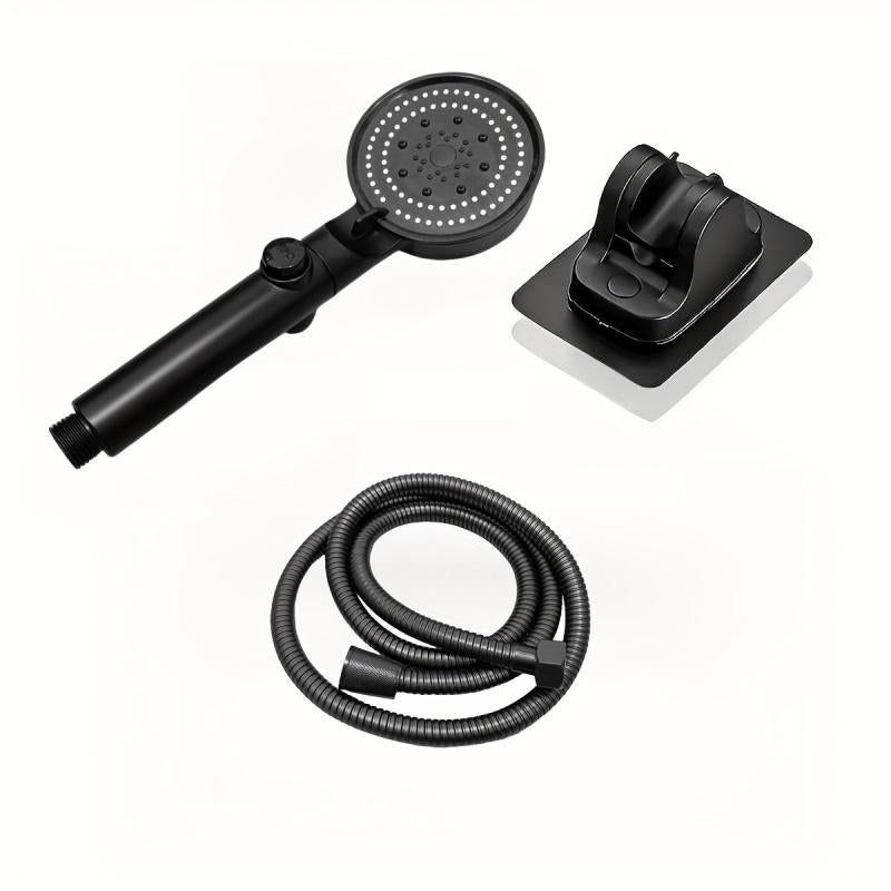 3pcs Handheld Shower Sprinkler Head Stainless Steel Hose ABS Bracket