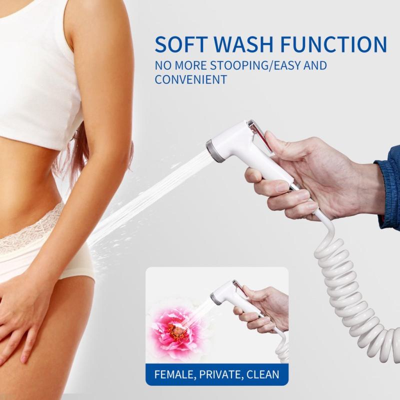 Handheld Bathroom Bidet Water Sprayer for Toilets Mops Drains Cloth Diapers Pets