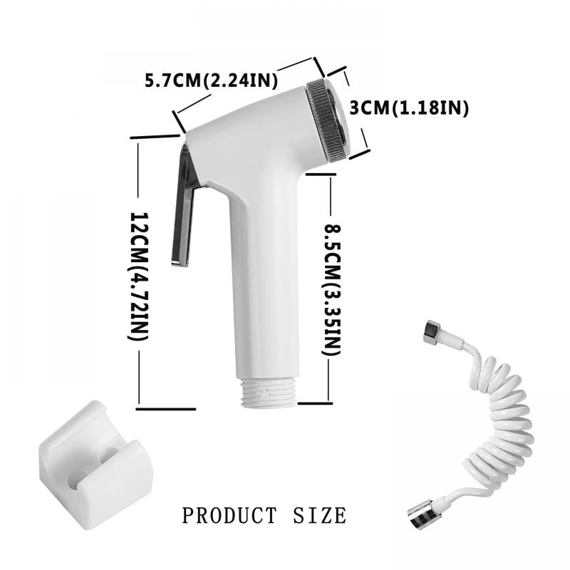 Handheld Bathroom Bidet Water Sprayer for Toilets Mops Drains Cloth Diapers Pets