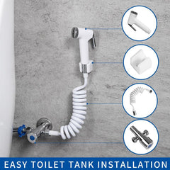 Handheld Bathroom Bidet Water Sprayer for Toilets Mops Drains Cloth Diapers Pets