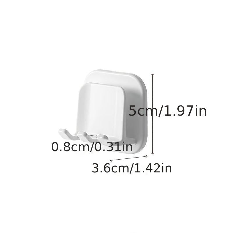 Wall Mounted Toothbrush Holder Storage Rack Bathroom Hook